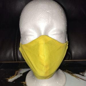Yellow Face Mask